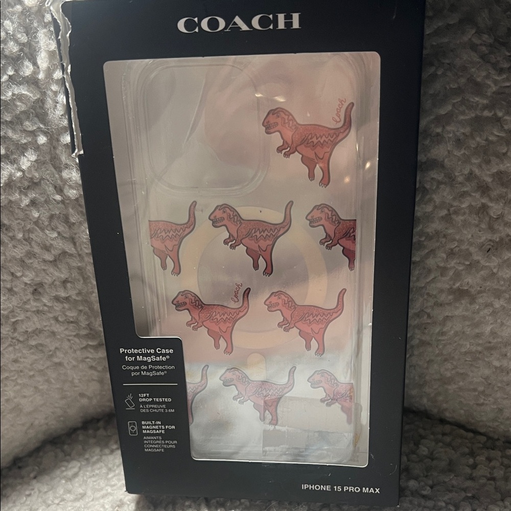 New Coach Case for IPhone 15 Pro Max NWB